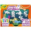 Crayola Scribble Scrubbie Pets Dinosaur Glow Combo Pack, Giocattoli di Dinosauro per Bambini, età 3, 4, 5 Anni