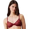 Calvin Klein Donna Reggiseno a Mezza Coppa Unlined Elasticizzato