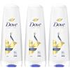 Dove Balsamo Ricostituente Ultra Care Intensive Repair, 3x 200 ml | Per Capelli Danneggiati, Capelli Rinforzati e Nutriti, 98% dei Danni Prevenuti, Con Bio-Restore Complex
