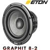 ETON Subwoofer piatto DVC ETON GRAPHITE 8-2 20 cm 2 Ω