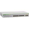 Allied Telesis AT-GS950/10PS V2-50 Gigabit Switch PoE 10-Port Unmanaged Gray