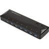 StarTech Hub USB 3.0 7 Porte Con Caricatore Ded. Nero Docking Station