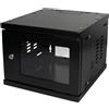 LogiLink SOHO Armadio Rack Network 4U Nero RAL 9004 Montaggio A Parete 25