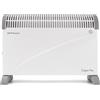 Orbegozo CV 2300, termoconvettore elettrico, termoconvettore, 2000 W, 3 livelli di potenza, termostato regolabile, interruttore luce, protezione surriscaldamento, silenzioso, colore bianco