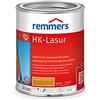 Remmers Vernice trasparente HK rovere rustico, 0,75 litri, vernice trasparente decorativa premium per esterni, tripla protezione del legno con impregnante + fondo + finitura, protezione del legno da umidità e raggi