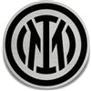 Fan Decor Targa da Parete Ufficiale Inter - Decorazione in Alluminio Argentato con Licenza Ufficiale FC Internazionale Milano - Kit di Montaggio Incluso - Regalo Inter Uomo, Bambino, Tifosi Nerazzurri