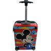 Coriex Trolley Valigia per Disney Mickey Topolino Rigido da Viaggio per Bambini Bagaglio a Mano Resistente e Leggero in ABS con Manico Telescopico Regolabile e 2 Ruote 23L, 42x19,5x29 cm. Multicolore