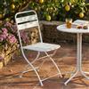 MIlani Home ROMANUS - sedia da giardino pieghevole salvaspazio in ferro