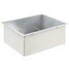 GROHE K700 | 1 vasca | Lavello da cucina - sottotop o montaggio a filo | include: piletta automatica, sifone, set di installazione | Acciaio inox | 31726SD0