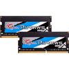 G.Skill Ripjaws (2 x 16GB, 3200 MHz, DDR4-RAM, SO-DIMM), Memoria RAM, Nero
