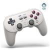 8bitdo Pro 2 - Edizione Hall (Android, iOS, Switch, Windows), Controller gaming, Bianco