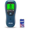 VEVOR Rilevatore di Montanti da Parete, Scanner Elettronico da Parete, Sensore con Display LCD ad Alta Definizione, Allarme Acustico, Sensore per Rilevamento per Cavi Elettrici, Blu