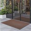 VEVOR Zerbino per Porta d'Ingresso, 1194 x 889 mm, Zerbino Commerciale, Tappeto Moderno ed Elegante con Supporto, Tappeto Industriale Lavabile Resistente per Ingresso, Corridoio, Marrone