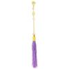Otomate Orecchini Yang Campana da Sera di Piofiore in Ottone Accessorio Cosplay Singo...
