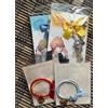 NESSUNA MARCA Uta no Prince-sama Bag Charm Set 2 portachiavi corona stella nastro Kamyu e N...