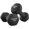 SONGMICS Set di 2 manubri esagonali con rivestimento in neoprene, per allenamento, fitness, casa