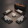 Gioco Del Mahjong Portatile Tradizionale Set da Viaggio di Mahjong Durevole per