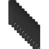 Oliver 10x Oliver tappetino da ginnastica con occhielli 180 x 60 x 1,5 cm - antracite