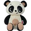 Tiny Love Snuggly Buddy Plüschtier, 0M+, decorazione bianca e nera