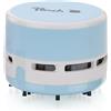 PEACH PA105 Mini aspirapolvere | 1 Pezzo | Funzionamento a Batteria (2 x AA) | Elevata Potenza di aspirazione | Blu