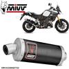 MIVV Scarico SUZUKI V-STROM 1000 2018 2019 MIVV Dakar Nero