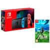 Nintendo Switch console Joy-Con Blu/Rosso 32Gb + The Legend of Zelda: Breath of the Wild