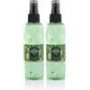 MARMARA BEAUTY Eau de Cologne Spray Tè Verde 150ml - 80° alcool - spray corpo rinfrescante per donne e ragazze - acqua profumata per donne - rinfresca fresco (Confezione da 2)