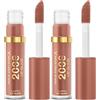 Max Factor,2000 Calorie Lip Glaze, brillante gloss colorato, effetto rimpolpante per le labbra, arricchito da un complesso nutriente con Acido Ialuronico e Squalane, formula vegana, 150, Caramel swish