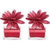 MUHA' | Profumatore Flower Diffuser, Arancio e Cannella, 30 ml (Confezione da 2)