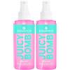 Essence Cosmetics essence JUICY BOMB - Acqua profumata per il corpo Tropical Drop (100ml) (Confezione da 2)