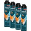 Rexona Men Advanced Protection Deodorante antitraspirante Spray Uomo Thermo Fresh 72 ore con tecnologia Body Heat Activated 200 ML (Confezione da 4)