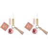 Essence Cosmetics essence YEE HAW! lip beautifier portachiavi, lucida, brillantinata (1.5ml) (Confezione da 2)