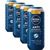 NIVEA MEN NHC SHM Shampoo MEN Anti Forfora 250ml (Confezione da 4)