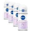 NIVEA Deodorante Roll on Double Effect 50 ml, Deodorante donna per una protezione 72h, Deo roll-on antitraspirante con Estratti di Avocado, Ideale post-rasatura, Senza alcool, Tutti i tipi di pelle