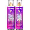 Playboy Time To Bloom - Fragranza mista, 250 ml (Confezione da 2)