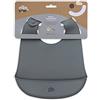 Interbaby Bavaglini in silicone grigio