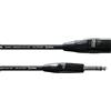 Cordial CIM 0,3 MV - Cavo audio bilanciato, da XLR maschio a jack stereo da 6,3 mm, lunghezza 0,3 m
