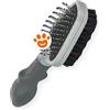 FURminator - Spazzola per Dog&Cat Dual Grooming Brush - Confezione Da 1 Pezzo