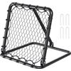 VEVOR Rete da Rimbalzo da Calcio 86,36 x 86,36 cm Rete da Porta, Angoli Completamente Regolabili, Attrezzature per Bambini, Adolescenti e Tutte le Età, Facile Installazione e Conservazione Perfetta
