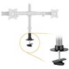 RICOO Accessori supporto monitor Z7011 Kit de montaggio Per foro tavolo o scrivania Passacavi Staffa schermo PC Braccio snodabile Porta schermi