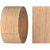 haggiy Bordatura in melamina con adesivo termofissante, 40 mm x 5 m | Bordatura da stirare per scaffali e pannelli | Nastro per bordi - Decorazione: Rovere Cantori