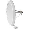La Ventilazione DFR160X Griglia di Ventilazione in Plastica Pieghevole, Bianco, diametro 186 mm