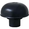First Plast CDVM40A Cappello di Ventilazione Testa Esalatore con rete, Ardesia, diametro interno 40 mm