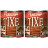 TIXE Flatting a Solvente per Legno, Vernice per Legno Opaca, 2500 ml (Confezione da 2)