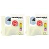 Rapid 52 Stick Colla ECO-T 1 Kg Ø12x190 mm Trasparente, Utilizzo Universale (Confezione da 2)