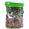 Uposao 300Pcs Soldato Militare Modello Set, Soldatini in Plastica Uomini Figure Esercito Action Figures Giocattolo Educativo per Bambini