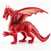Danbghyuo Drago Volante Figure Rosso Dragon Model Volante Dinosauro Figurine Giocattoli Drago Mini Decorazioni Torta Compleanno Regalo Idea Regalo 18 x 14 x 10.2 cm