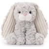 Apricot Lamb Coniglio Rani di peluche, 20 cm, colore: grigio argento