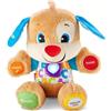 Fisher-Price Il Cagnolino Smart Stages Ridi & Impara, Morbido Peluche educativo per Imparare Le Prime paroline, con 75+ Canzoni, luci e Melodie, 6+ Mesi, Edizione: UK-Inglese, FPM43