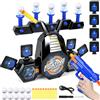 Joellfuner Tiro al Bersaglio Bambini, Bersaglio Nerf con 5 Obiettivi, Hover Shot Gioco, Bersaglio Elettrico Ricaricabile, Pistola Nerf per Maschio Bambina 3+Anni, Regalo Compleanno Natale (1)